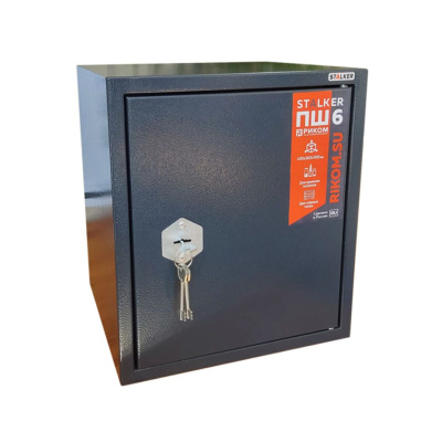 Сейф Stalker ПШ-6 (графитовый) (фото), внешние размеры: 400х360х300 мм., толщина двери: 1,5 мм., толщина корпуса: 1,5 мм. Сейф Stalker ПШ-6 (графитовый) (фото), внешние размеры: 400х360х300 мм., толщина двери: 1,5 мм., толщина корпуса: 1,5 мм.